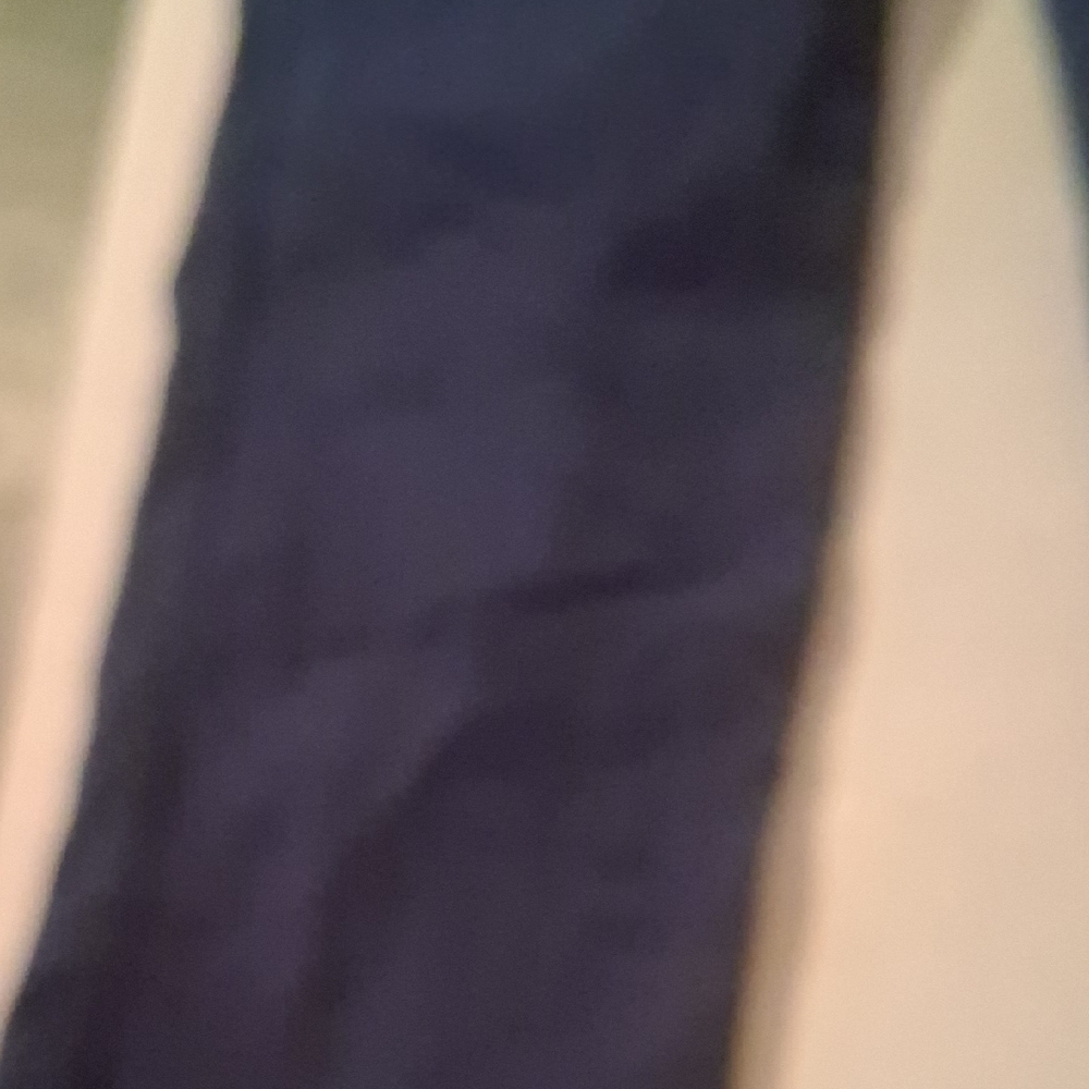 Lands' End Women's Navy Blue Chino Straight Leg Stretch Pants Size 14 - Picture 3 of 14